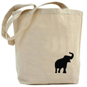 Elephant custom embroidery design