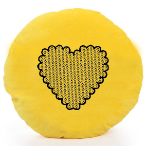 Heart custom embroidery design