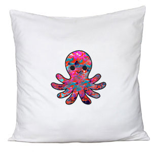 Octopus custom embroidery design