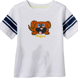 Puppies custom embroidery designs