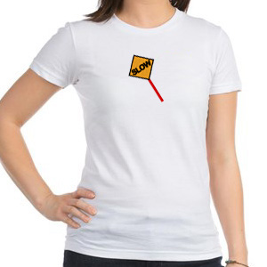 Slow custom embroidery design