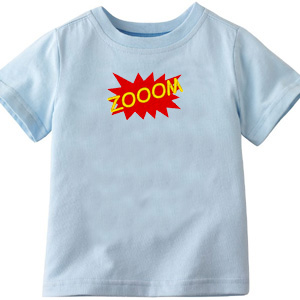Zooom custom embroidery design