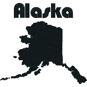 Alaska embroidery design