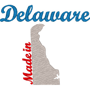 Delaware embroidery design