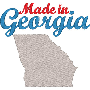 Georgia embroidery design