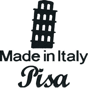 Made in Italy Pisa embroidery design