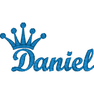 Daniel embroidery design