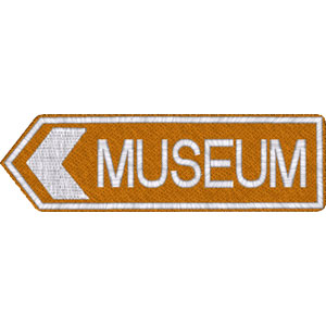 Museum embroidery design
