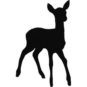 Deer embroidery design