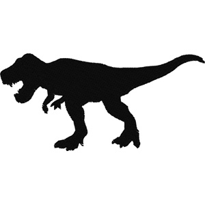 T-Rex embroidery design