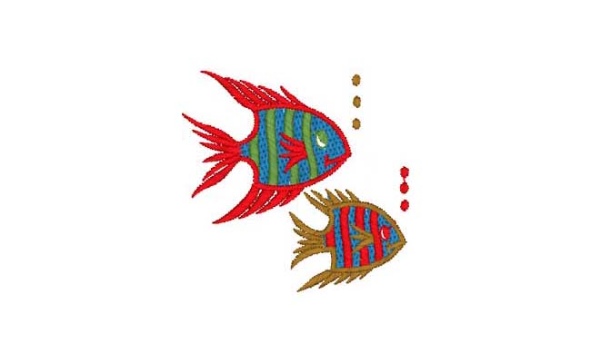 fish embroidery designs