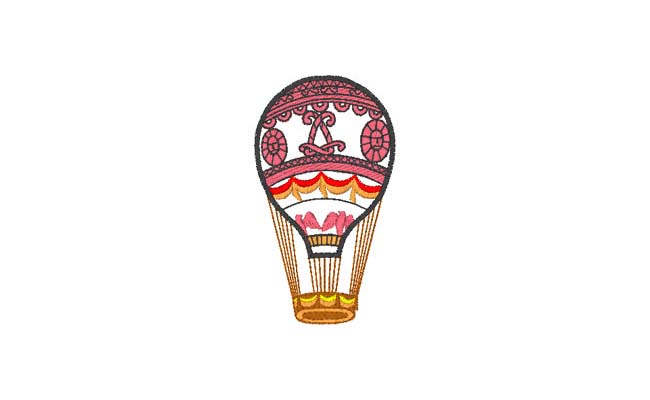 hot-air-balloon embroidery designs