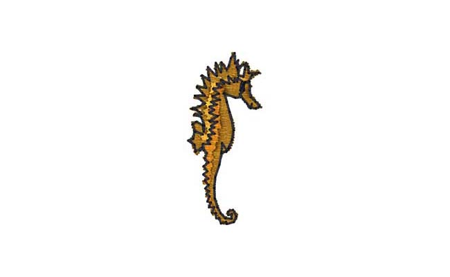 seahorse embroidery designs