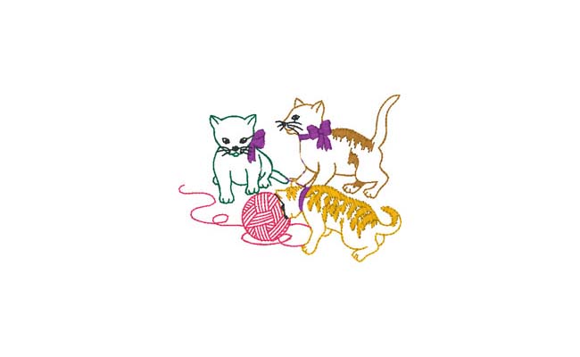 kitty embroidery designs