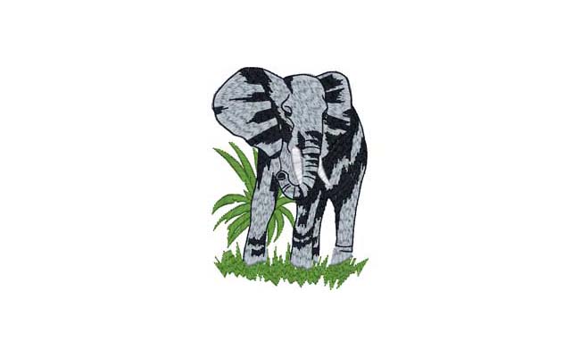 elephant embroidery designs