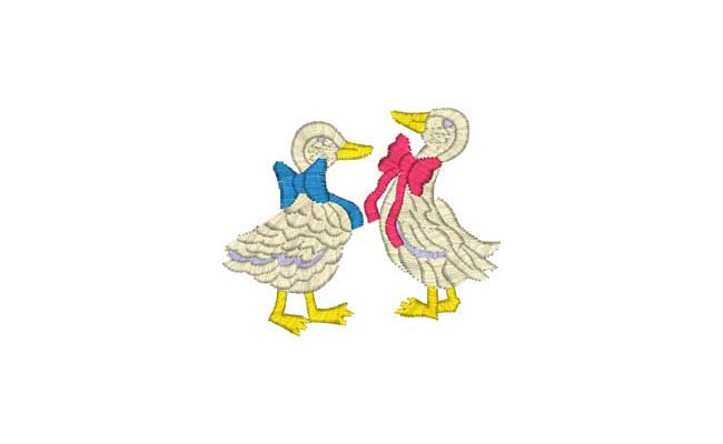 duck embroidery designs