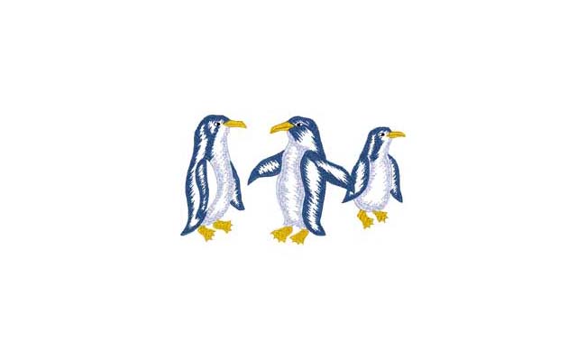 penguin embroidery designs