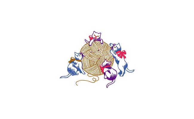 kitty embroidery designs